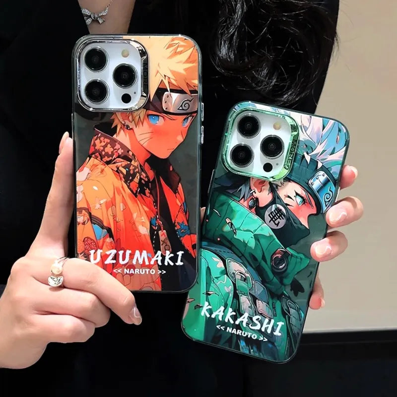 Kakashi Naruto Max Plating Camera Bumper iPhone Case