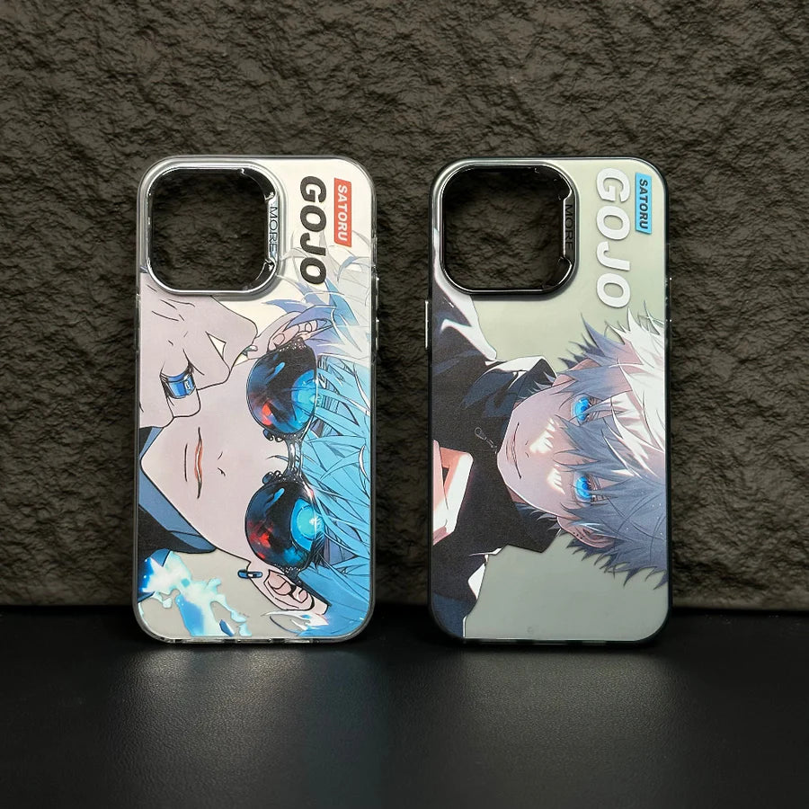 Funda protectora para iPhone con revestimiento máximo sin máscara Gojo