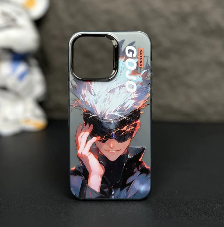 Estuche para iPhone con protección para cámara y revestimiento máximo de Gojo Mask Art