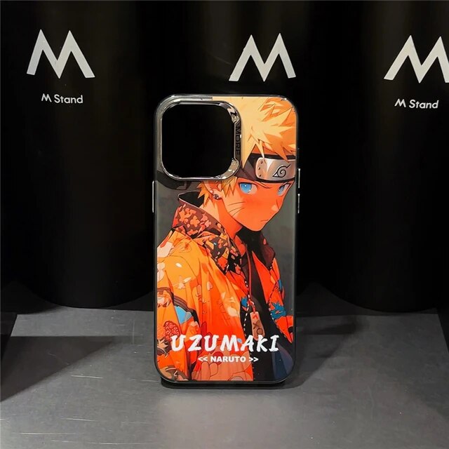 Kakashi Naruto Max Plating Camera Bumper iPhone Case Yonko Empire