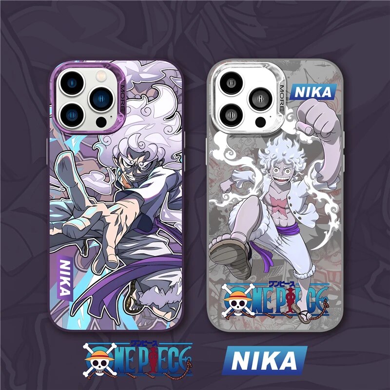 One Piece Luffy Nika Protection Camera Bumper iPhone Case