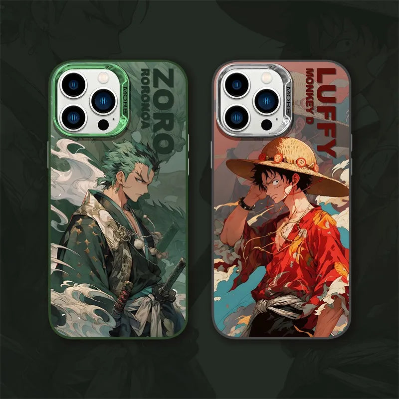 One Piece Max Plating Camera Bumper iPhone Case