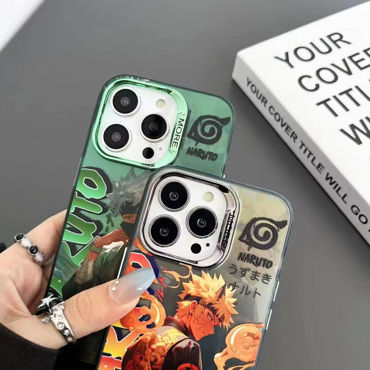 (New) Naruto Kakashi Robe Max Plating Camera Bumper iPhone Case