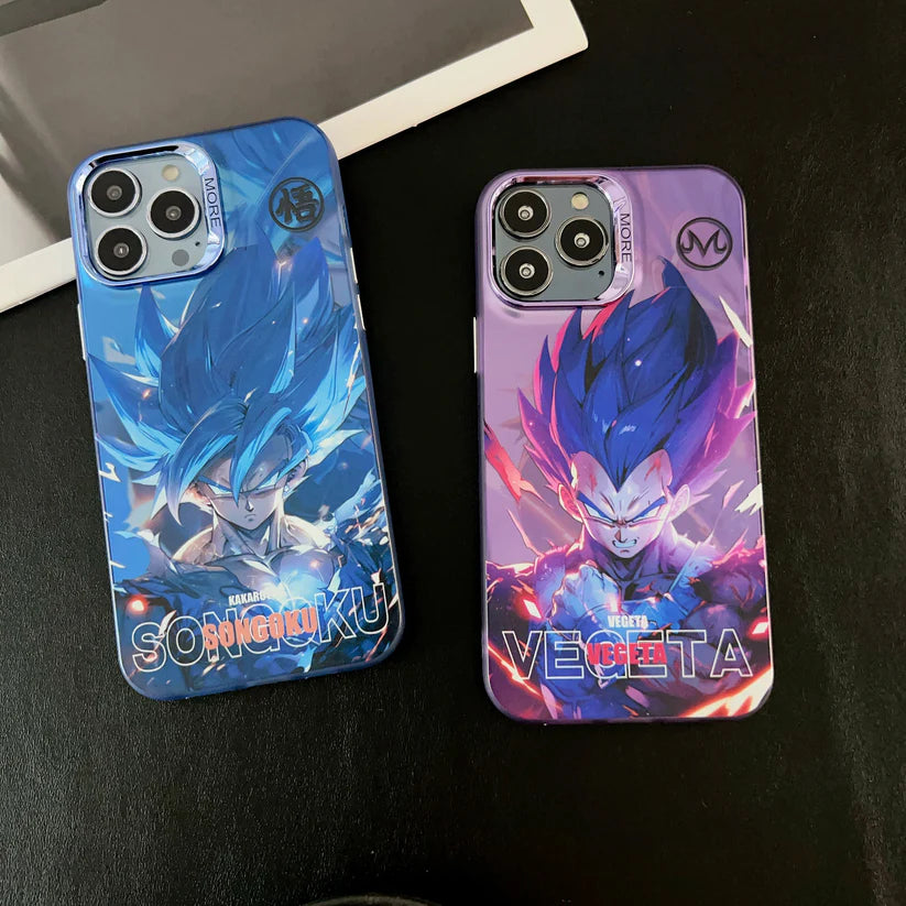 Dragon Ball Z Ultra Goku Vegeta Max Plating Camera Bumper iPhone Case
