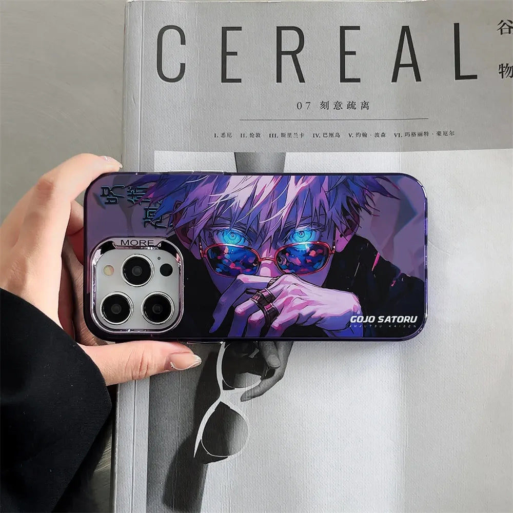  Jujutsu Kaisen Max Plating Camera Bumper iPhone Case 