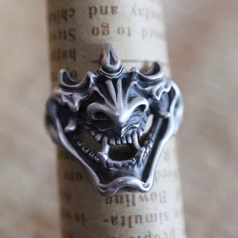 Devil's Grin Adjustable Ring